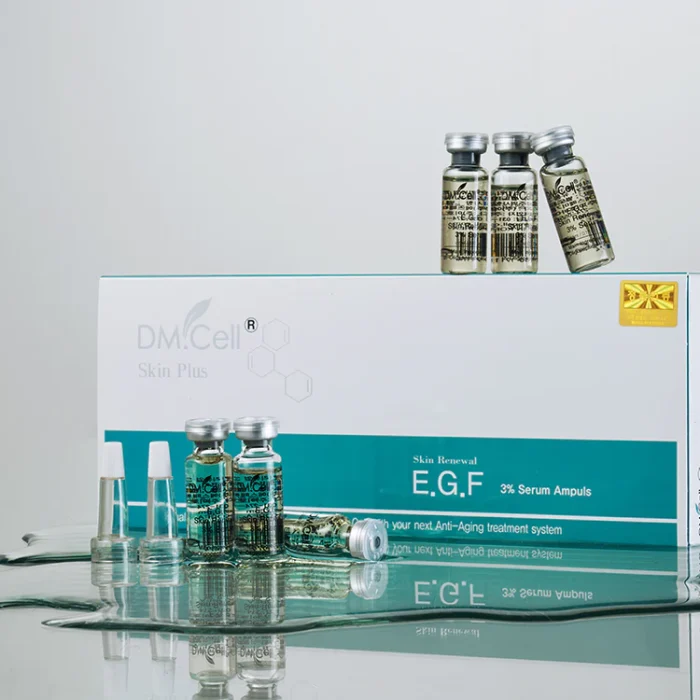 DM Cell - Ampoule - 3% EGF Skin Renewal Ampoule - EGF 5ml*6pcs / 1set - Image 2