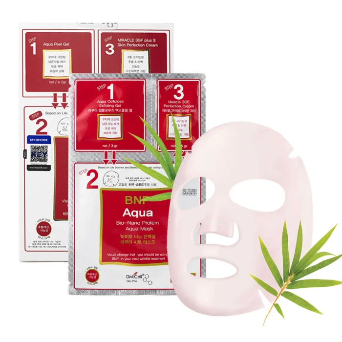 BNP 3-step Aqua Mask (5pcs/1set) - Image 4